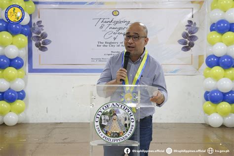 antipolo registry of deeds|LRA Administrator Gerardo Panga Sirios and the Register of Deeds of.